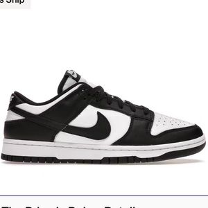Nike Dunk Low Retro White Black Panda